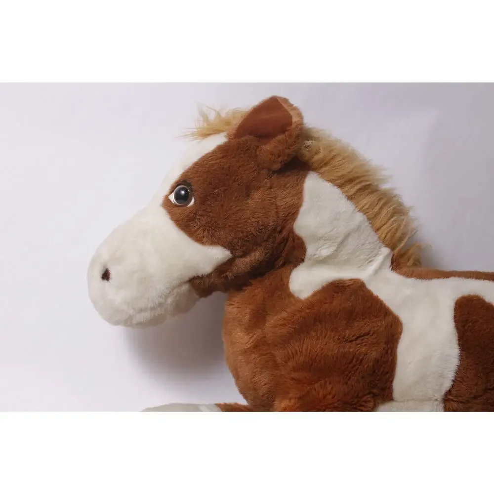 24K HuggaPuffs Polar Puff Horse Large Plush Special Effects ~ 260209-WH 970